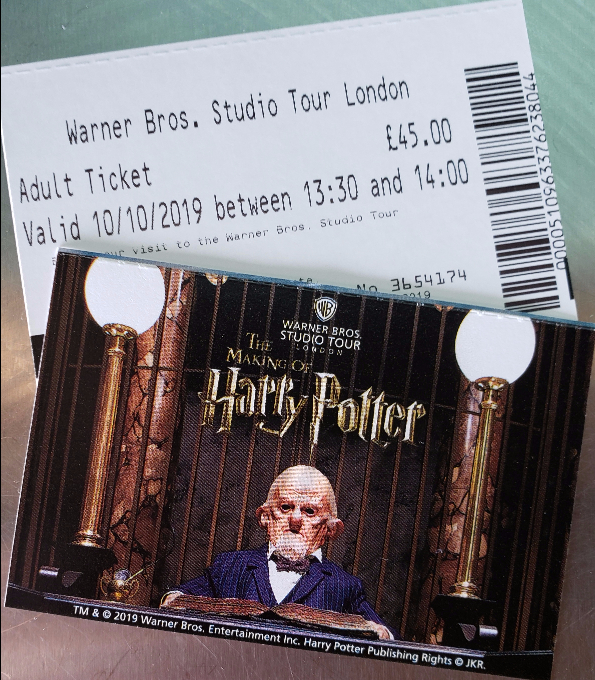 TicketsFor2HarryPotterExperience